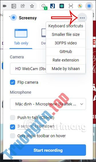 Cách&nbsp;dùng&nbsp;tiện&nbsp;ích&nbsp;Screensy&nbsp;quay&nbsp;video&nbsp;màn&nbsp;hình&nbsp;Chrome