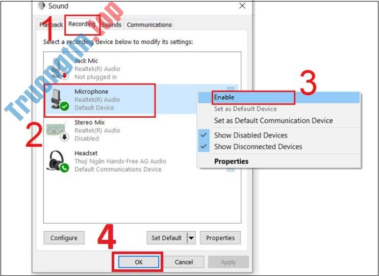 Hướng&nbsp;dẫn&nbsp;bật&nbsp;mic&nbsp;laptop&nbsp;đơn&nbsp;giản,&nbsp;nhanh&nbsp;chóng