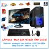 Bán Máy Tính Đồ Họa Giá Rẻ H310||9400||32G||SSD||GTX1050Ti||24inch