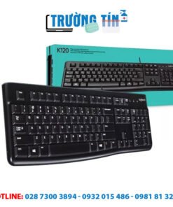 Bán Bàn phím Keyboard LOGITECH K120 USB Chính hãng (Chuyên văn phòng) Giá Rẻ