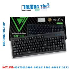 Bán Bàn phím Keyboard VISION GM-145 USB Chính hãng (Tích hợp 3 cổng USB và Multimedia) Giá Rẻ