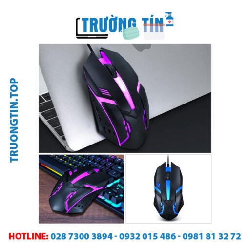 Bán Chuột Máy Tính Mouse T-WOLF V1 LED USB Giá Rẻ