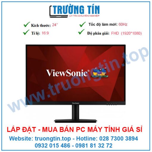 Bán LCD Màn Hình Máy Tính Mới ViewSonic VA2406-H 24 inch FHD VA Giá Rẻ