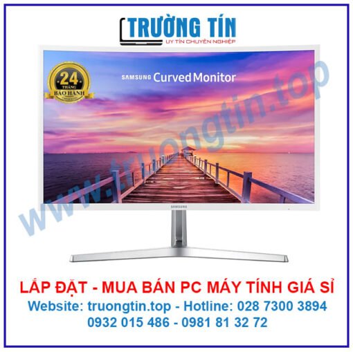 Bán LCD Màn Hình Máy Tính Mới Samsung LC27F397FHEXXV 27inch FHD 60Hz- màn cong, màu trắng Giá Rẻ