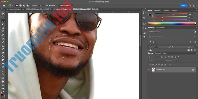 4 cách chỉnh sửa nụ cười trong ảnh chân dung trên Photoshop 2 4 cách chỉnh sửa nụ cười trong ảnh chân dung trên Photoshop