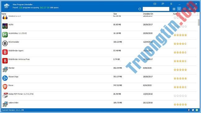 5&nbsp;lựa&nbsp;chọn&nbsp;thay&nbsp;thế&nbsp;tốt&nbsp;nhất&nbsp;cho&nbsp;Revo&nbsp;Uninstaller