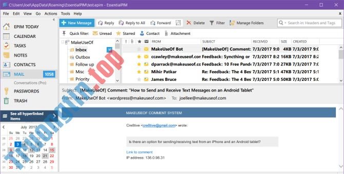 Những&nbsp;lựa&nbsp;chọn&nbsp;tốt&nbsp;nhất&nbsp;thay&nbsp;thế&nbsp;Microsoft&nbsp;Outlook