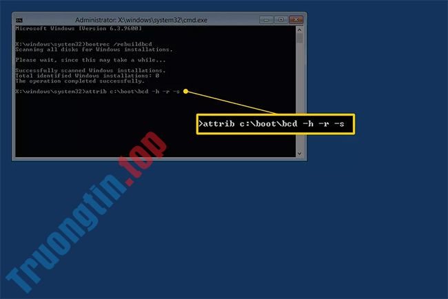 Cách&nbsp;build&nbsp;lại&nbsp;BCD&nbsp;trong&nbsp;Windows