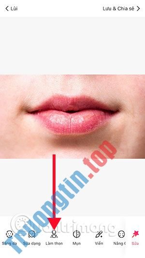 Cách&nbsp;chỉnh&nbsp;môi&nbsp;Mazda,&nbsp;môi&nbsp;cánh&nbsp;én&nbsp;trên&nbsp;điện&nbsp;thoại