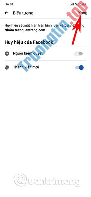 Cách&nbsp;chọn&nbsp;huy&nbsp;hiệu&nbsp;cá&nbsp;nhân&nbsp;hiện&nbsp;trong&nbsp;nhóm&nbsp;Facebook