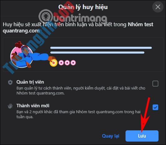 Cách&nbsp;chọn&nbsp;huy&nbsp;hiệu&nbsp;cá&nbsp;nhân&nbsp;hiện&nbsp;trong&nbsp;nhóm&nbsp;Facebook