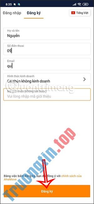 Cách&nbsp;đặt&nbsp;AhaMove&nbsp;ship&nbsp;hàng,&nbsp;giao&nbsp;hàng