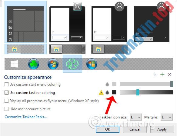 Cách&nbsp;đổi&nbsp;nút&nbsp;Start&nbsp;trên&nbsp;Windows&nbsp;10