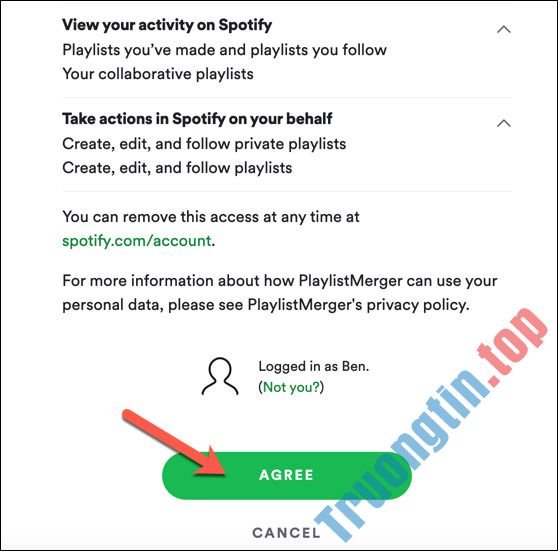 Cách hợp nhất các playlist trên Spotify 5 Cách hợp nhất các playlist trên Spotify