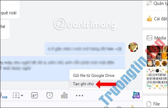Cách&nbsp;tạo&nbsp;ghi&nbsp;chú&nbsp;trên&nbsp;nhóm&nbsp;Zalo