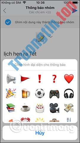 Cách&nbsp;tạo&nbsp;ghi&nbsp;chú&nbsp;trên&nbsp;nhóm&nbsp;Zalo