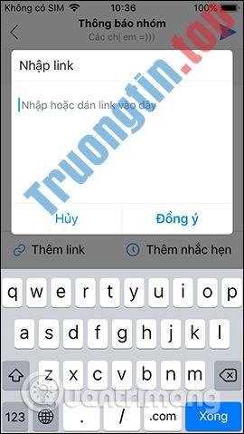 Cách&nbsp;tạo&nbsp;ghi&nbsp;chú&nbsp;trên&nbsp;nhóm&nbsp;Zalo