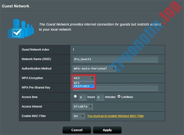 Cách&nbsp;thiết&nbsp;lập&nbsp;mạng&nbsp;khách&nbsp;cho&nbsp;Router