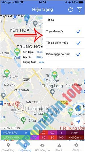 Cách&nbsp;tra&nbsp;cứu&nbsp;điểm&nbsp;ngập&nbsp;lụt&nbsp;tại&nbsp;Hà&nbsp;Nội&nbsp;bằng&nbsp;HSDC&nbsp;Maps
