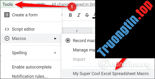 Cách&nbsp;tự&nbsp;động&nbsp;hóa&nbsp;Google&nbsp;Sheets&nbsp;với&nbsp;macro