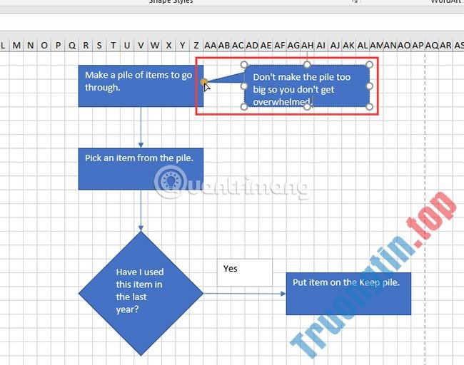 Cách&nbsp;vẽ&nbsp;lưu&nbsp;đồ&nbsp;trong&nbsp;Excel