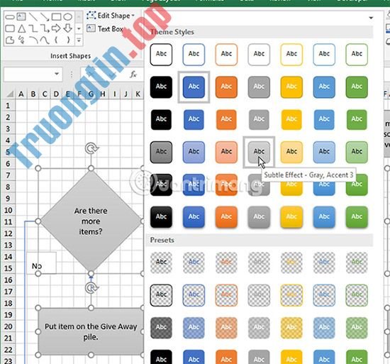 Cách&nbsp;vẽ&nbsp;lưu&nbsp;đồ&nbsp;trong&nbsp;Excel
