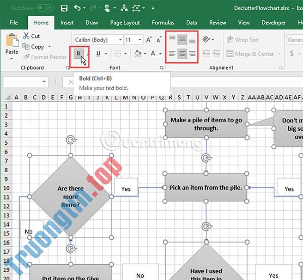 Cách&nbsp;vẽ&nbsp;lưu&nbsp;đồ&nbsp;trong&nbsp;Excel