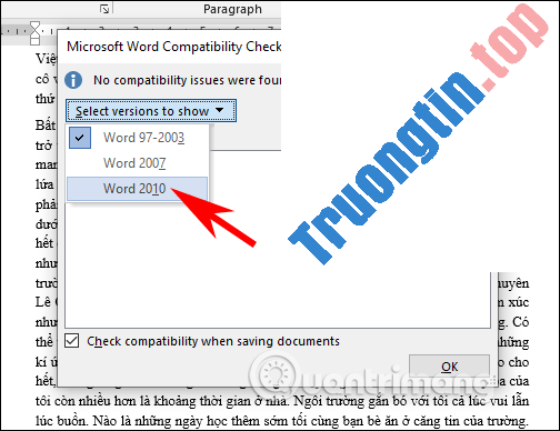 Compatibility&nbsp;Mode&nbsp;trong&nbsp;Microsoft&nbsp;Office&nbsp;là&nbsp;gì?