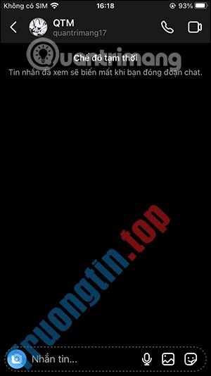 Cách&nbsp;bật,&nbsp;tắt&nbsp;chế&nbsp;độ&nbsp;tạm&nbsp;thời&nbsp;trên&nbsp;Instagram&nbsp;tự&nbsp;xóa&nbsp;tin&nbsp;nhắn