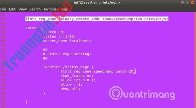 Cách&nbsp;ngăn&nbsp;chặn&nbsp;cuộc&nbsp;tấn&nbsp;công&nbsp;DDoS&nbsp;với&nbsp;Nginx