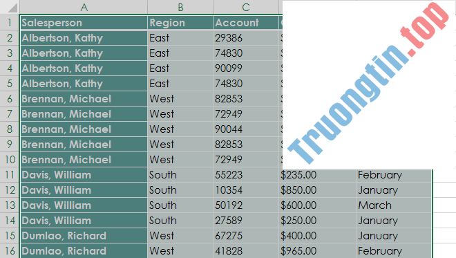 Excel&nbsp;2019&nbsp;(Phần&nbsp;26):&nbsp;Giới&nbsp;thiệu&nbsp;về&nbsp;PivotTables