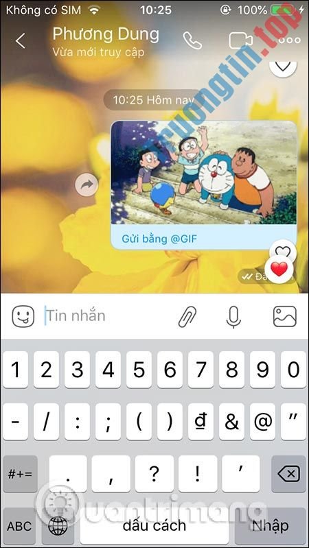 Hướng&nbsp;dẫn&nbsp;cách&nbsp;chia&nbsp;sẻ&nbsp;và&nbsp;gửi&nbsp;ảnh&nbsp;GIF&nbsp;qua&nbsp;Zalo