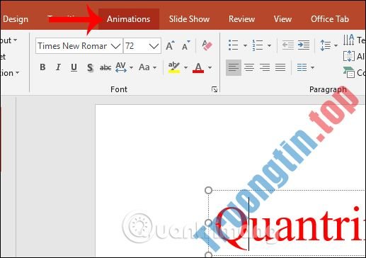 Cách&nbsp;chèn&nbsp;nhiều&nbsp;hiệu&nbsp;ứng&nbsp;cho&nbsp;một&nbsp;đối&nbsp;tượng&nbsp;PowerPoint