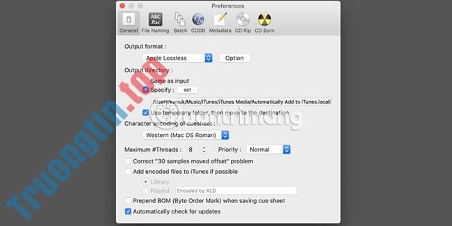 Cách&nbsp;chuyển&nbsp;đổi&nbsp;file&nbsp;FLAC&nbsp;sang&nbsp;ALAC