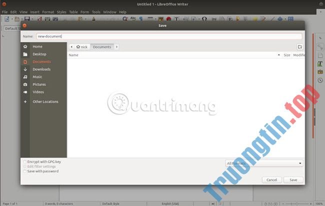 Cách&nbsp;mã&nbsp;hóa&nbsp;tài&nbsp;liệu&nbsp;với&nbsp;LibreOffice&nbsp;bằng&nbsp;mật&nbsp;khẩu