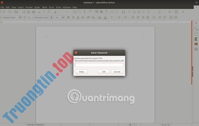 Cách&nbsp;mã&nbsp;hóa&nbsp;tài&nbsp;liệu&nbsp;với&nbsp;LibreOffice&nbsp;bằng&nbsp;mật&nbsp;khẩu