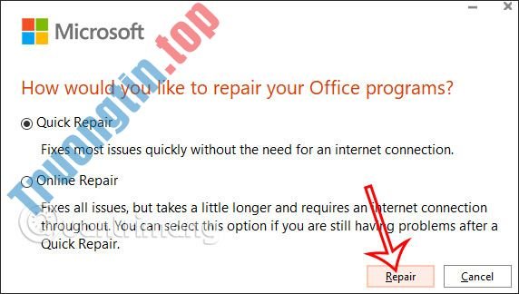 Cách&nbsp;sửa&nbsp;lỗi&nbsp;không&nbsp;mở&nbsp;được&nbsp;Outlook,&nbsp;Outlook&nbsp;bị&nbsp;treo