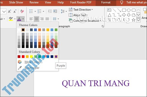 Cách&nbsp;tạo&nbsp;hiệu&nbsp;ứng&nbsp;đổi&nbsp;màu&nbsp;chữ&nbsp;trong&nbsp;PowerPoint