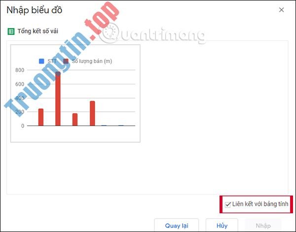 Cách&nbsp;chèn&nbsp;biểu&nbsp;đồ&nbsp;Google&nbsp;Sheets&nbsp;vào&nbsp;Google&nbsp;Docs