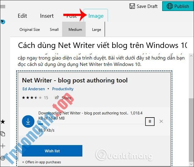 Cách&nbsp;dùng&nbsp;Net&nbsp;Writer&nbsp;viết&nbsp;blog&nbsp;trên&nbsp;Windows&nbsp;10