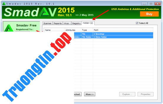 Cách&nbsp;hiện&nbsp;file&nbsp;ẩn,&nbsp;thư&nbsp;mục&nbsp;ẩn&nbsp;trong&nbsp;USB