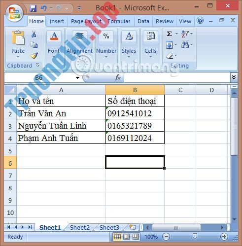 Cách&nbsp;hiển&nbsp;thị&nbsp;số&nbsp;0&nbsp;ở&nbsp;trước&nbsp;dãy&nbsp;số&nbsp;trong&nbsp;Excel
