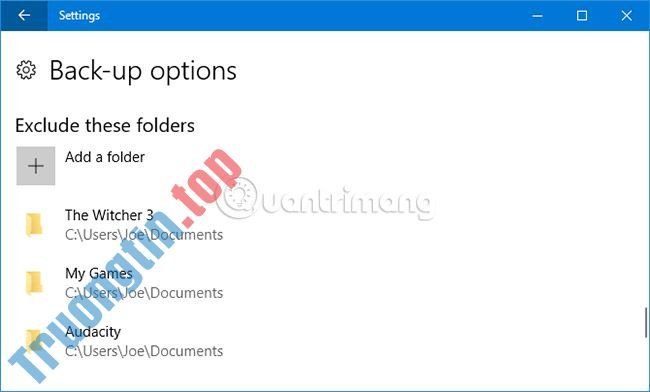 Cách&nbsp;sao&nbsp;lưu&nbsp;email&nbsp;Outlook&nbsp;bằng&nbsp;File&nbsp;History&nbsp;trên&nbsp;Windows&nbsp;10