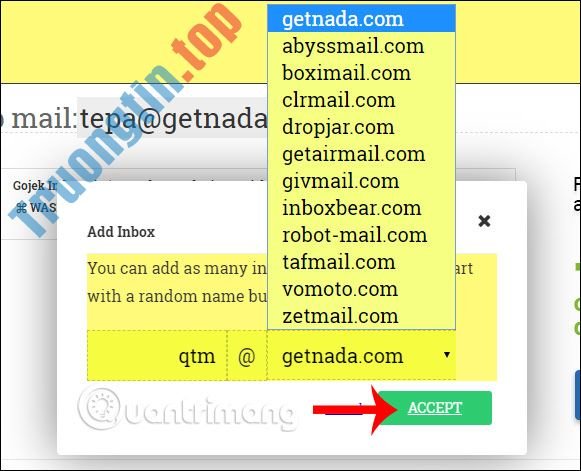 Cách&nbsp;tạo&nbsp;email&nbsp;ảo&nbsp;trên&nbsp;Nada&nbsp;Temp&nbsp;Mail