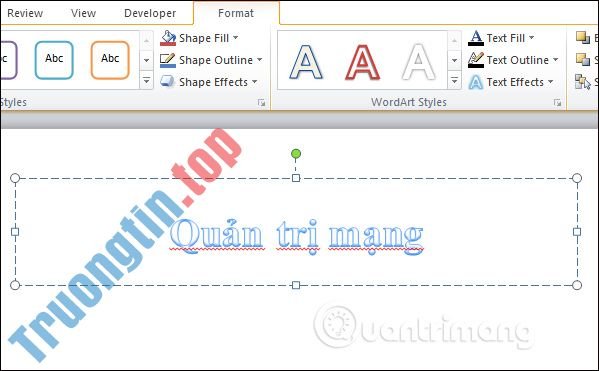 Cách&nbsp;tạo&nbsp;hiệu&nbsp;ứng&nbsp;chữ&nbsp;trong&nbsp;PowerPoint