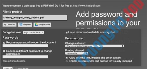 Những thủ thuật nên biết với tập tin PDF trên Google Drive