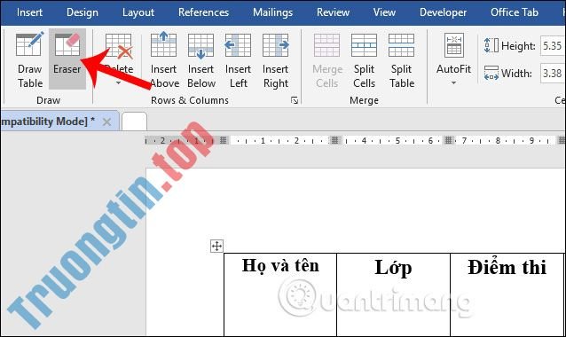 Thủ&nbsp;thuật&nbsp;xóa&nbsp;nhanh&nbsp;bảng&nbsp;trong&nbsp;Word