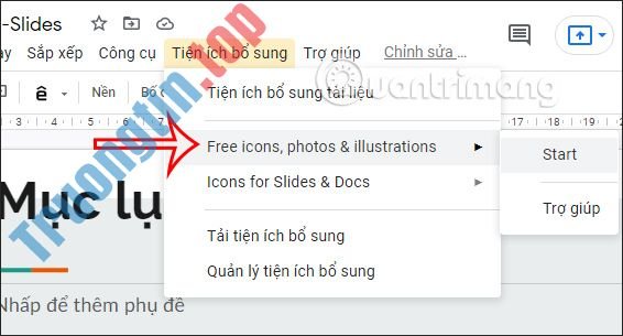Cách&nbsp;chèn&nbsp;biểu&nbsp;tượng&nbsp;vào&nbsp;Google&nbsp;Slides