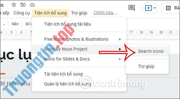 Cách&nbsp;chèn&nbsp;biểu&nbsp;tượng&nbsp;vào&nbsp;Google&nbsp;Slides