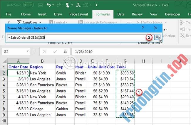 Cách&nbsp;đặt&nbsp;tên&nbsp;cho&nbsp;ô&nbsp;hoặc&nbsp;vùng&nbsp;dữ&nbsp;liệu&nbsp;Excel